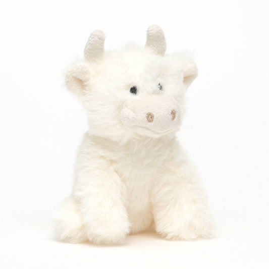 Cream Highland Cow Plush 11cm